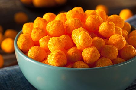 BioconColors, Natural colors, food couloring, food coloring, snacks and savory, cheese pops